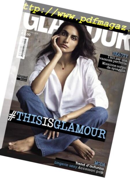 Glamour Italia – Agosto 2018 Cover