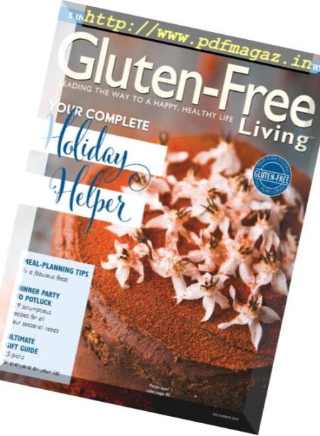 Gluten-Free Living – November 2018 Cover
