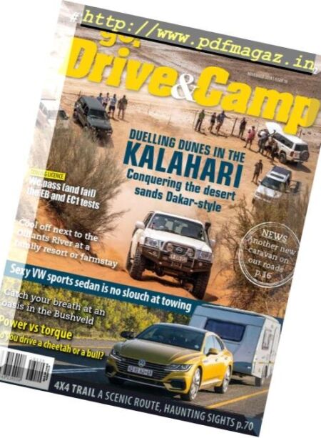Go! Drive & Camp – November 2018 Cover