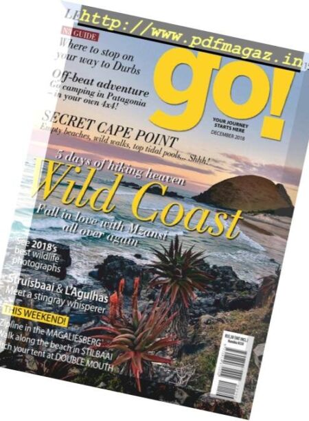 go! South Africa – December 2018 Cover