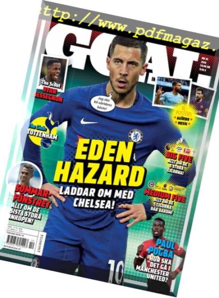 Goal – oktober 2018 Cover