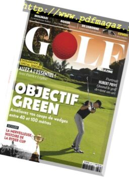 Golf Magazine France – septembre 2018