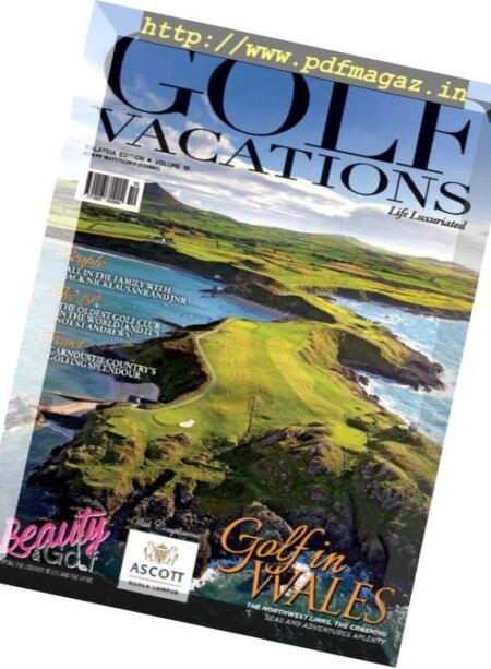 Golf Vacations Malaysia – August 2018 Cover
