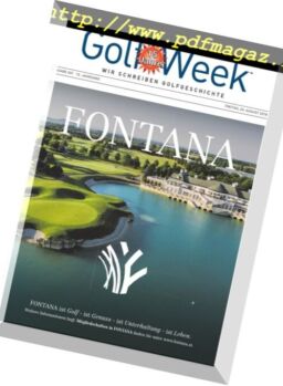 Golf Week – 24 August 2018
