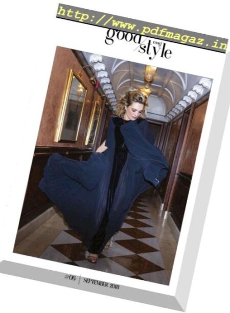 Good Style Magazine – Settembre 2018 Cover
