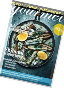 Gourmet Sverige – september 2014