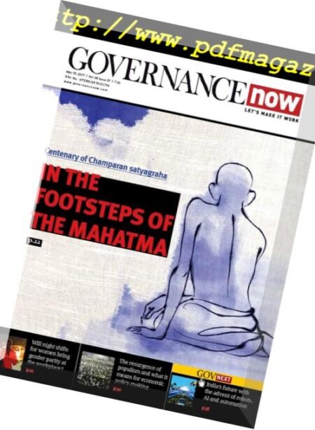 GovernanceNow – May 2017 Cover