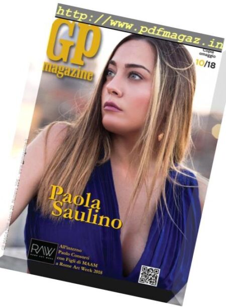 GP Magazine – Ottobre 2018 Cover