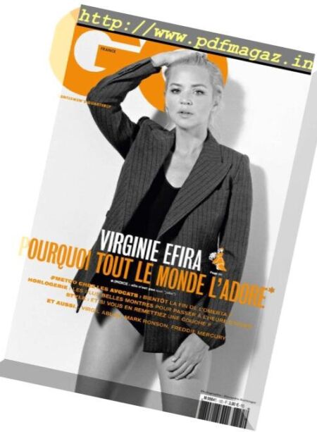 GQ France – novembre 2018 Cover