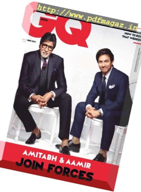 GQ India – November 2018 Cover