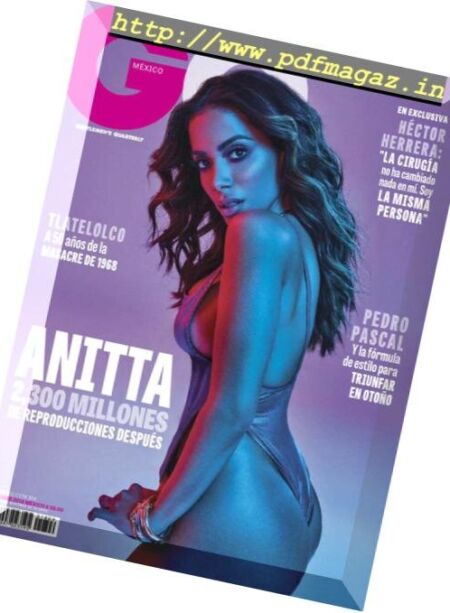 GQ Mexico – octubre 2018 Cover