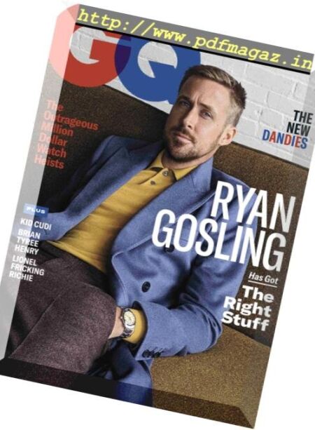 GQ USA – November 2018 Cover