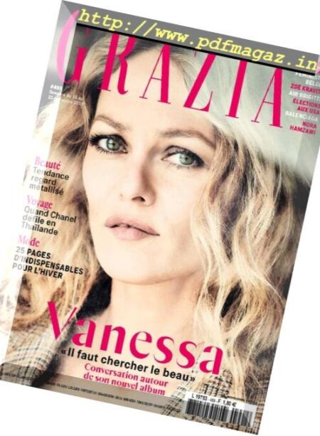 Grazia France – 14 novembre 2018 Cover