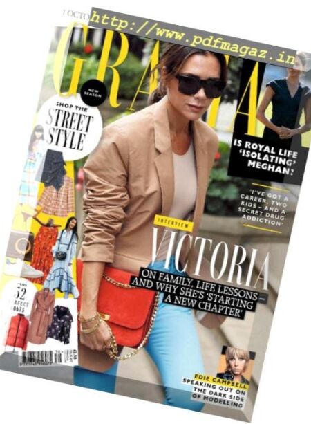 Grazia UK – 07 October 2018 Cover