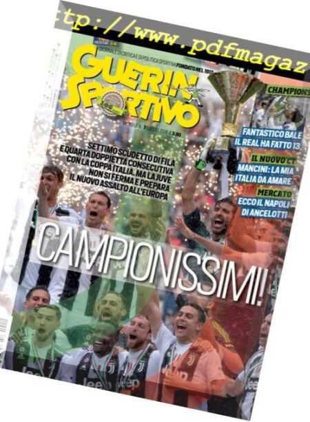 Guerin Sportivo – Luglio 2018 Cover