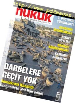 Guncel Hukuk – Agustos 2016