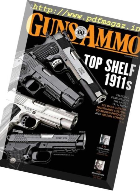 Guns & Ammo – November 2018 Cover