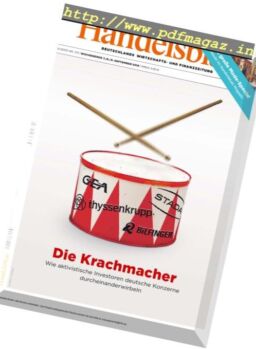 Handelsblatt – 7 September 2018