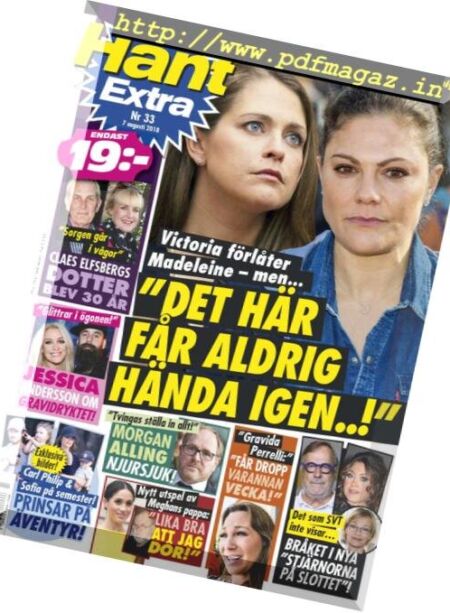 Hant Extra – 07 augusti 2018 Cover