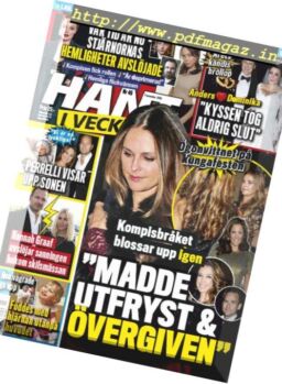 Hant i Veckan – 07 november 2018