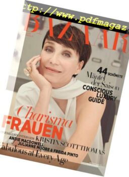 Harper’s Bazaar Germany – Oktober 2018