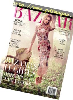 Harper’s Bazaar Indonesia – Desember 2016