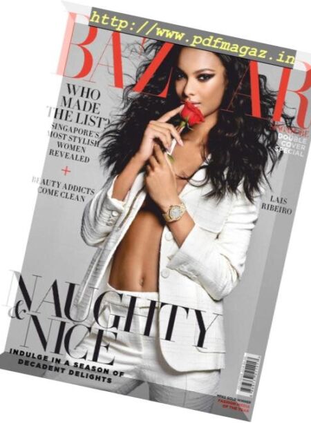 Harper’s Bazaar Singapore – December 2018 Cover