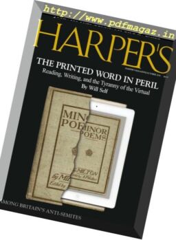 Harper’s Magazine – October 2018