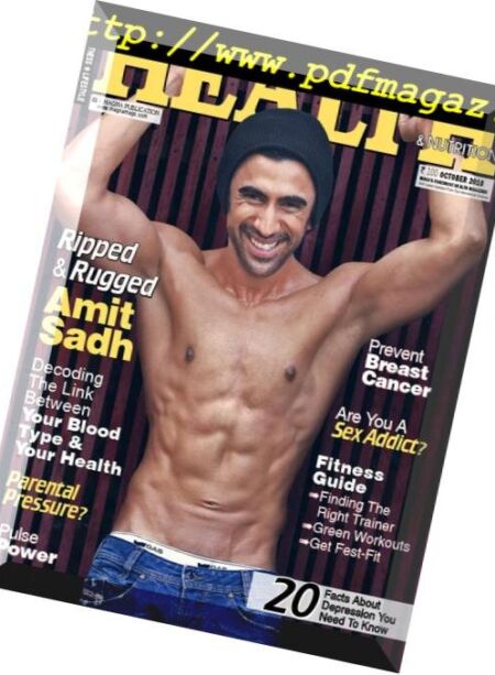 Health & Nutrition – October 2018 Cover
