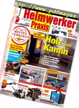 Heimwerker Praxis – November-Dezember 2018