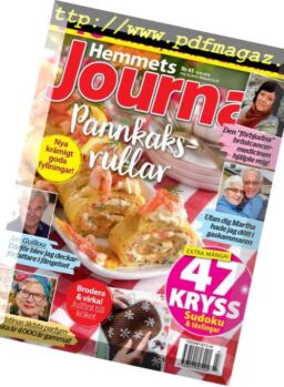 Hemmets Journal – 18 oktober 2018