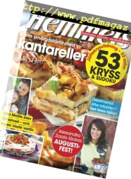 Hemmets Veckotidning – 07 augusti 2018