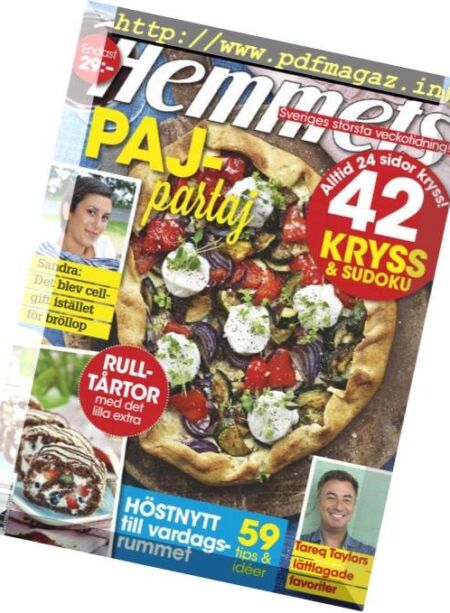 Hemmets Veckotidning – 16 oktober 2018 Cover