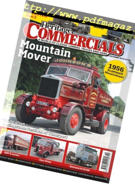 Heritage Commercials – October 2018 Cover