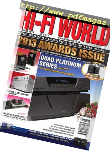 Hi-Fi World – 01-2014 Cover