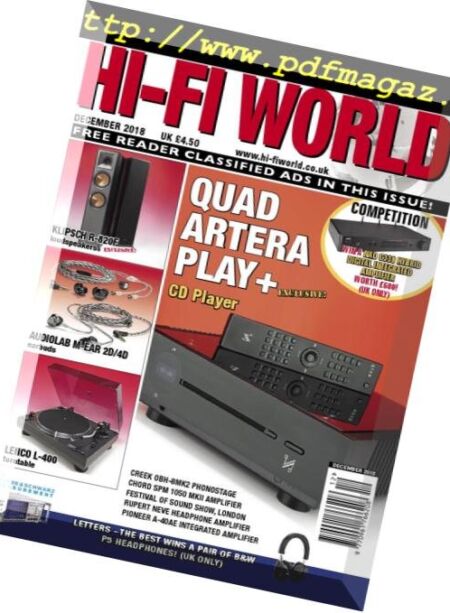 Hi-Fi World – December 2018 Cover
