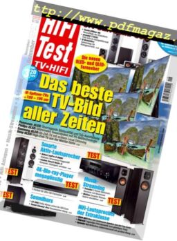 Hifi-Test Germany – November-Dezember 2018