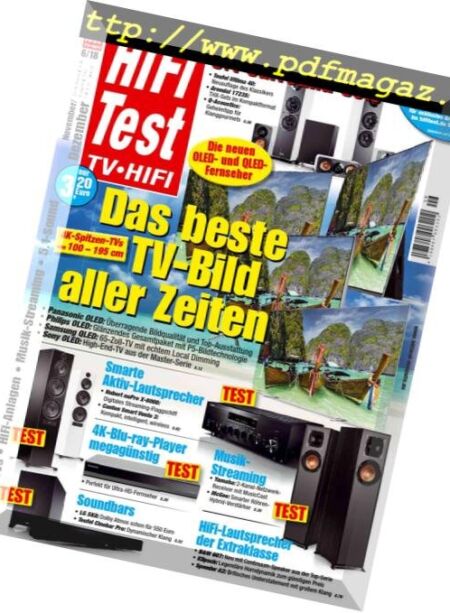 Hifi-Test Germany – November-Dezember 2018 Cover