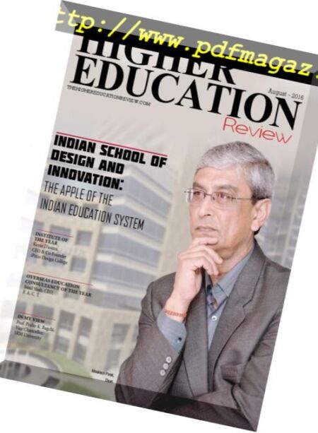Higher Education Review – August 2016 Cover