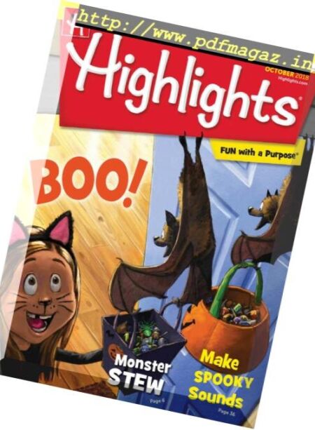 Highlights for Children – October 2018 Cover