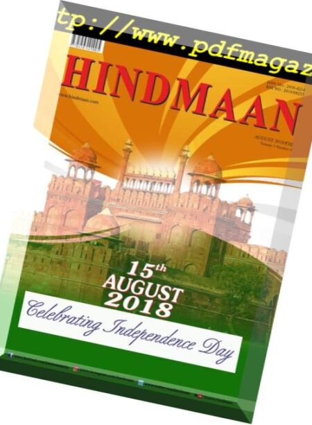 Hindmaan – August 2018 Cover
