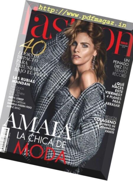 Hola! Fashion – noviembre 2018 Cover