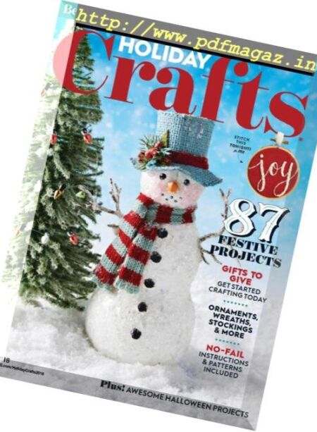 Holiday Crafts – September 2018 Cover