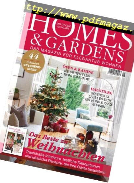 Homes & Gardens Germany – November-Dezember 2018 Cover