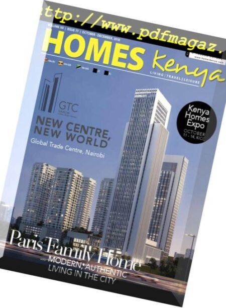 Homes Kenya – October 2018 Cover