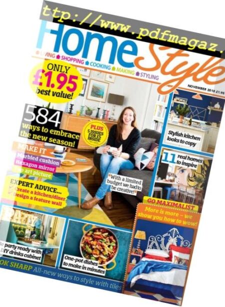 HomeStyle UK – November 2018 Cover