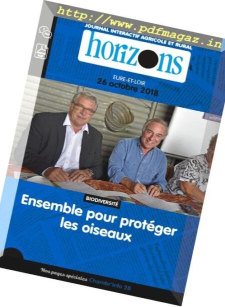 Horizons Centre Ile-de-France – 26 octobre 2018 Cover