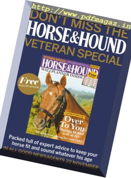 Horse & Hound – 01 November 2018 Cover