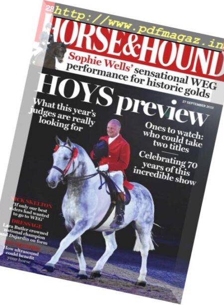 Horse & Hound – 27 September 2018 Cover
