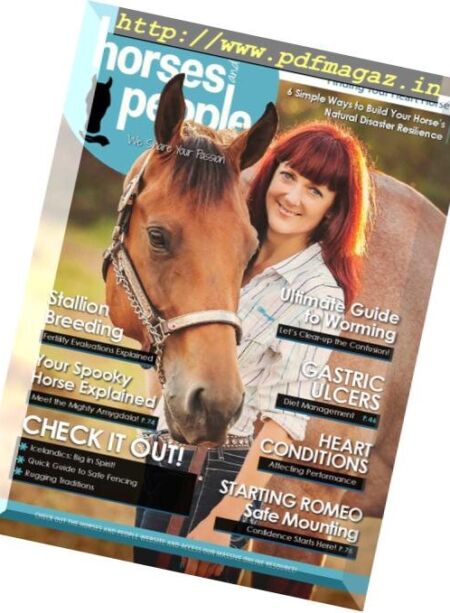 Horses and People – October 2018 Cover